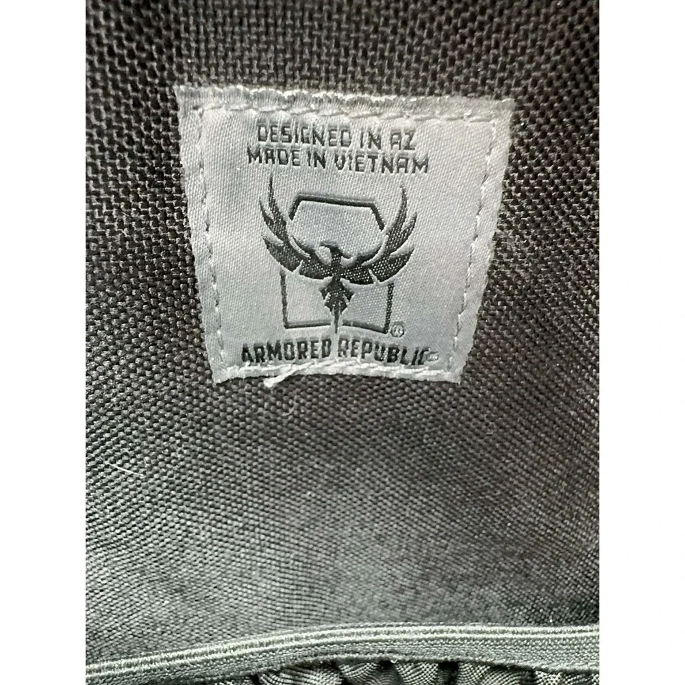 Phoenix Armored Backpack‎ Black IIIA AR500 Armored Republic 17